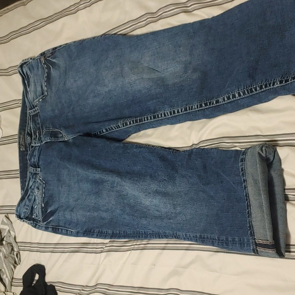 Silver brand capris